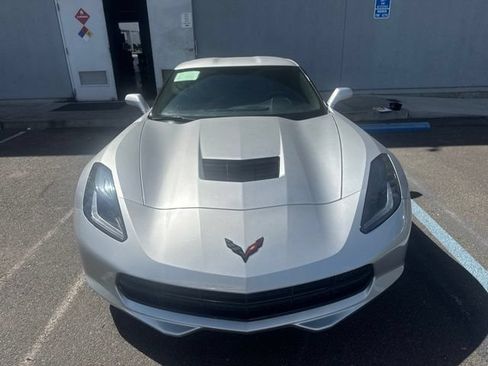 Used 2017 Chevrolet Corvette Stingray Coupe w/ Carbon Flash Badge Package RWD image 3