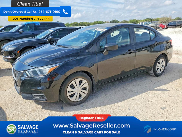 Used 2021 Nissan Versa S FWD image 1