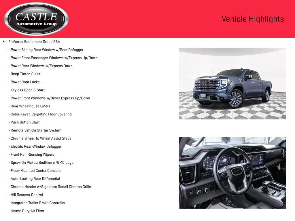 Used 2025 GMC Sierra 1500 Denali w/ Denali Reserve Package AWD/4WD image 3