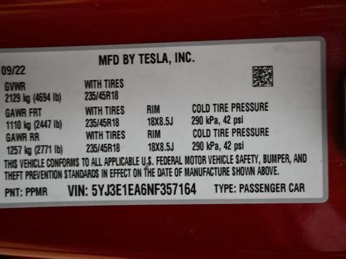 Used 2022 Tesla Model 3 RWD image 45