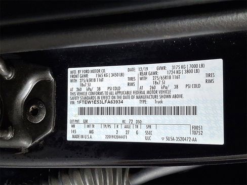 Used 2020 Ford F150 XLT w/ Equipment Group 302A Luxury image 29