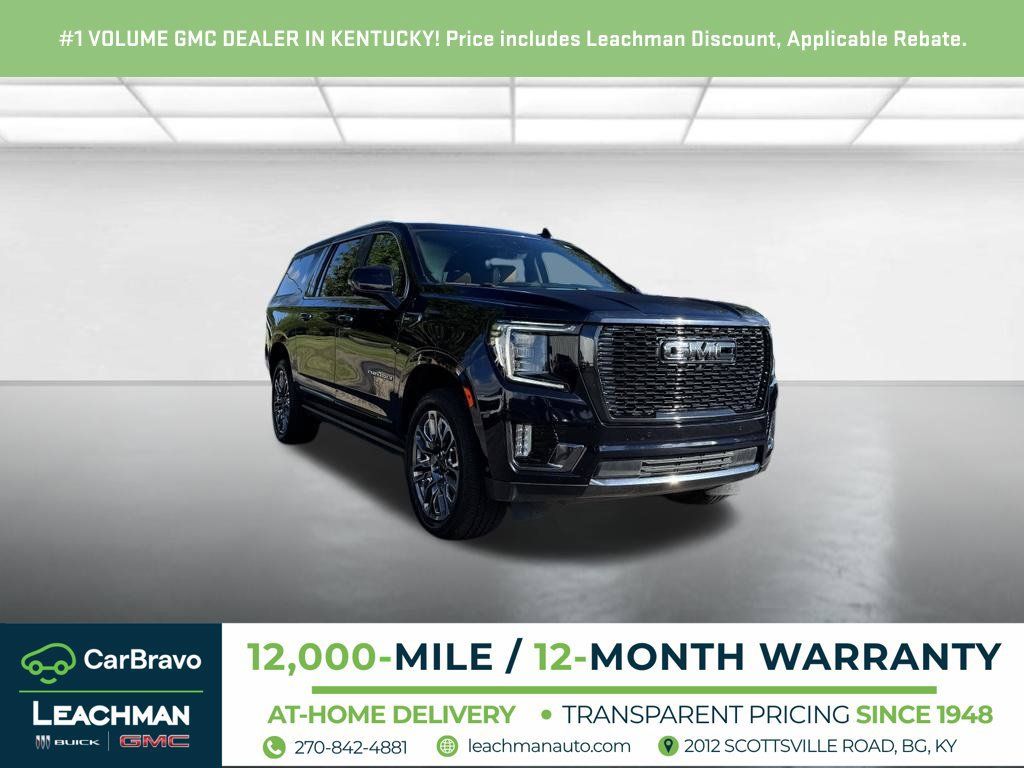 Used 2023 GMC Yukon XL Denali Ultimate w/ LPO, Floor Liner Package AWD/4WD 360° Tour