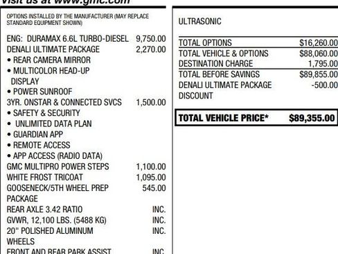 Certified 2023 GMC Sierra 3500 Denali w/ Denali Ultimate Package image 2