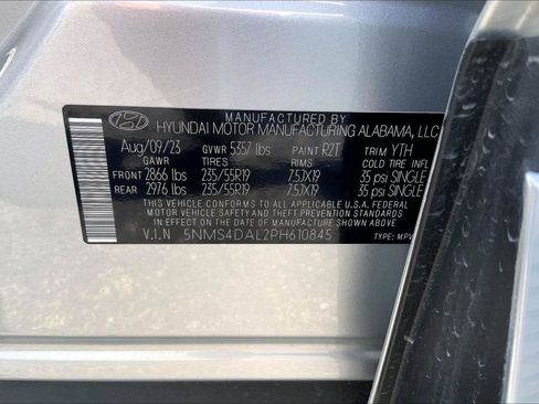 Used 2023 Hyundai Santa Fe Limited w/ Cargo Package AWD/4WD image 31
