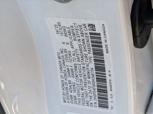 Certified 2025 Honda Civic Sport Touring image 26