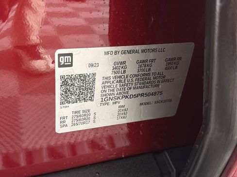 Used 2023 Chevrolet Tahoe Z71 w/ Luxury Package image 35