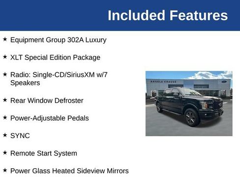 Used 2018 Ford F150 XLT w/ Equipment Group 302A Luxury RWD image 5