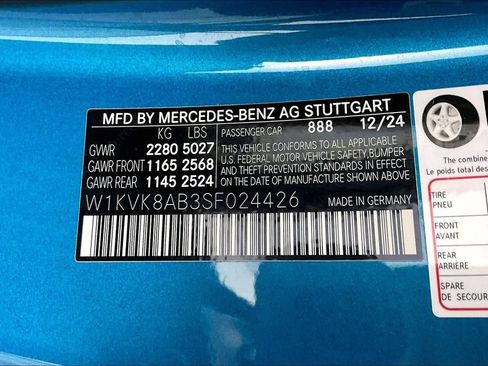 Certified 2025 Mercedes-Benz SL 55 AMG 4MATIC image 25