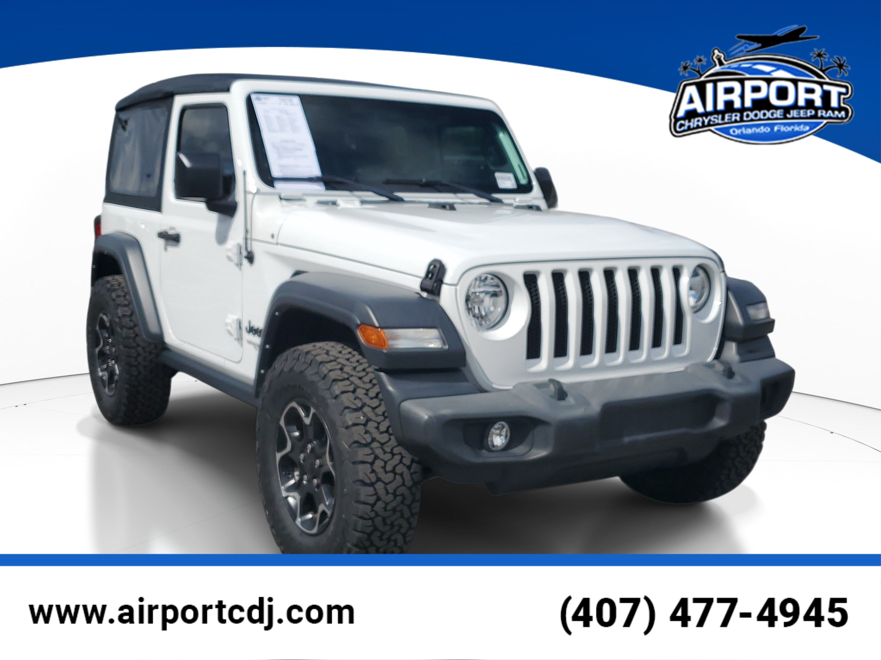 Used 2021 Jeep Wrangler Sport AWD/4WD image 1
