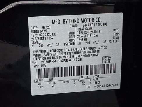 Used 2024 Ford Edge SEL w/ Convenience Package AWD/4WD image 27