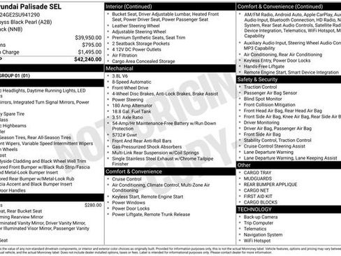 Used 2025 Hyundai Palisade SEL FWD image 4