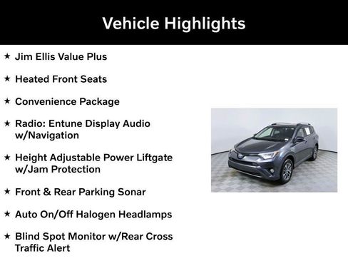 Used 2018 Toyota RAV4 XLE w/ Convenience Package AWD/4WD image 2