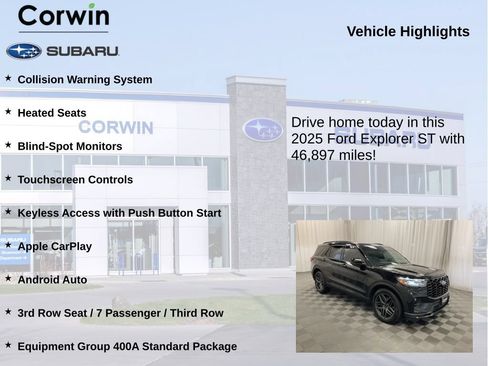 Used 2025 Ford Explorer ST AWD/4WD image 6