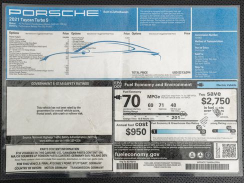 Used 2021 Porsche Taycan Turbo S image 23