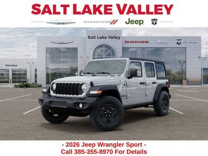 New 2026 Jeep Wrangler Unlimited Sport