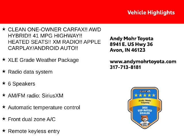 Used 2022 Toyota RAV4 XLE w/ XLE Grade Weather Package AWD/4WD image 2