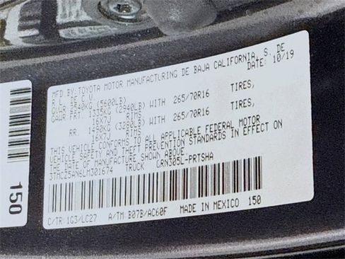 Certified 2020 Toyota Tacoma TRD Off-Road w/ TRD Premium Off Road Package image 33