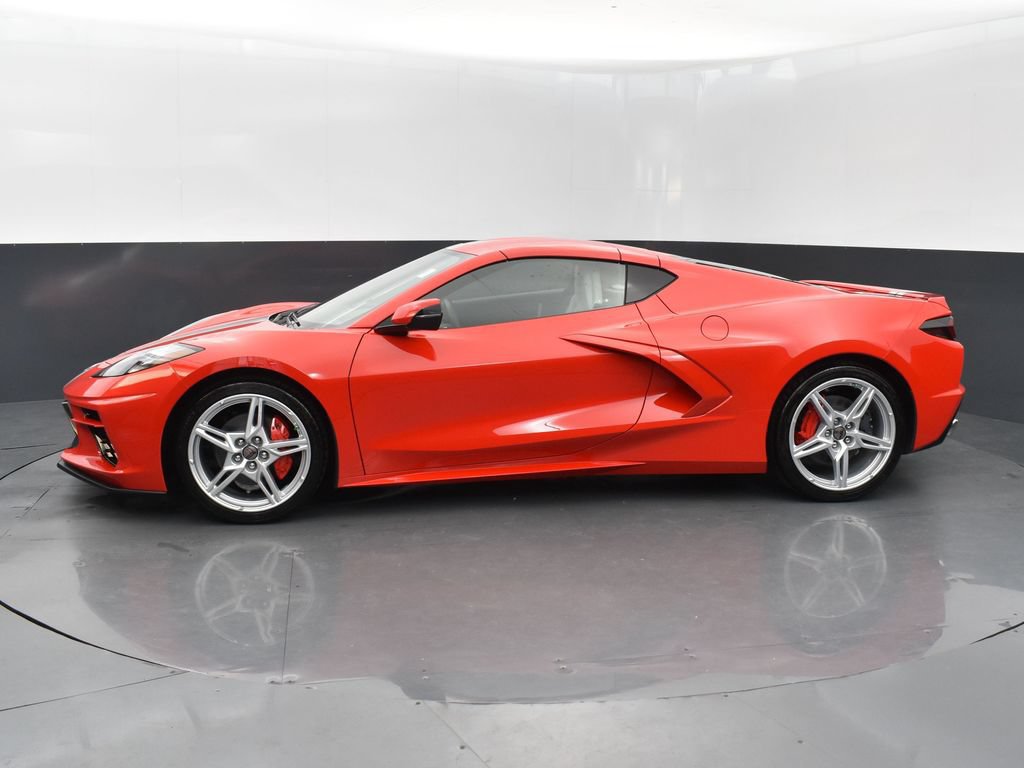 Used 2023 Chevrolet Corvette Stingray Coupe w/ Chrome Exterior Badge Package RWD image 4