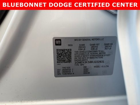 Used 2024 Chevrolet Traverse Z71 AWD/4WD image 25