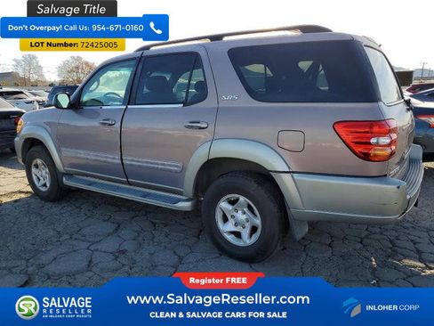 Used 2002 Toyota Sequoia SR5 AWD/4WD image 3