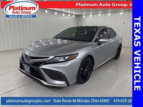 Used 2021 Toyota Camry XSE FWD image 1