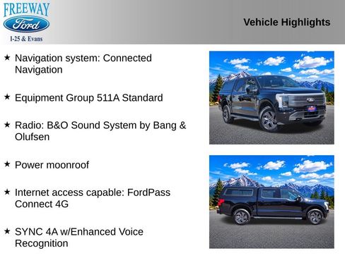 Used 2025 Ford F150 Lightning Lariat AWD/4WD image 2