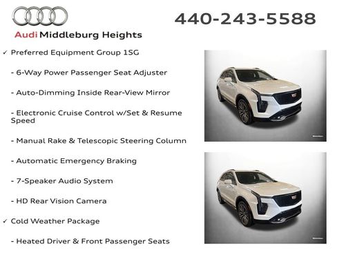 Used 2024 Cadillac XT4 Sport w/ Cold Weather Package image 6