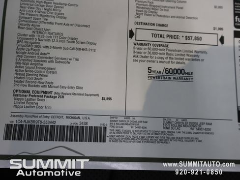 New 2026 Jeep Grand Cherokee L Limited image 46