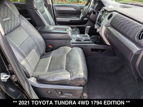 Used 2021 Toyota Tundra 1794 Edition AWD/4WD image 30