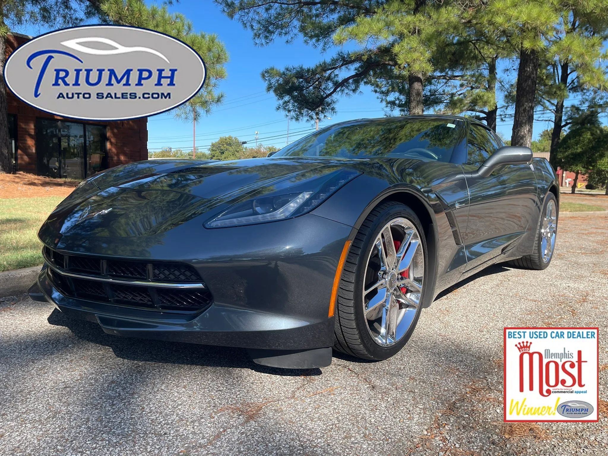 Used 2014 Chevrolet Corvette Stingray Coupe w/ 2LT Preferred Equipment Group RWD image 1
