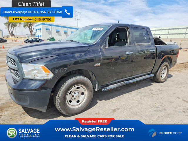 Used 2017 RAM 1500 4x4 Crew Cab w/ Protection Group image 1