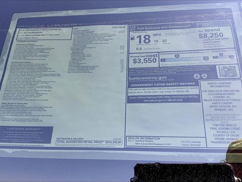 New 2025 Land Rover Range Rover Sport SV Edition Two image 18