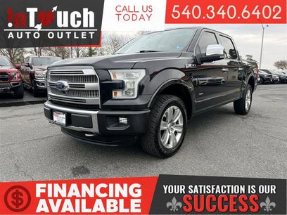 Used 2015 Ford F150 Platinum w/ Equipment Group 701A Luxury