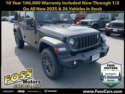 New 2025 Jeep Wrangler Sport S