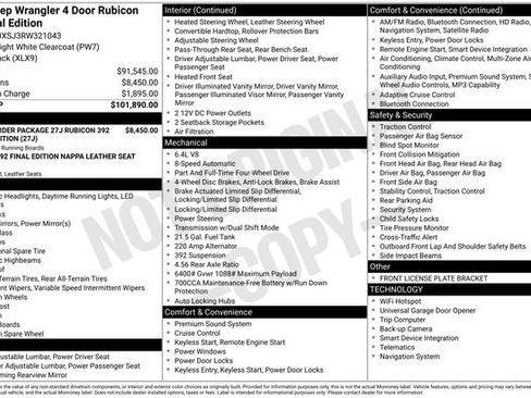 Used 2024 Jeep Wrangler Unlimited Rubicon 392 image 31