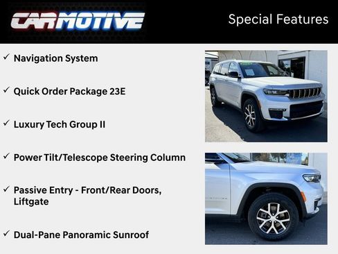 Used 2024 Jeep Grand Cherokee L Limited w/ Luxury Tech Group II image 5