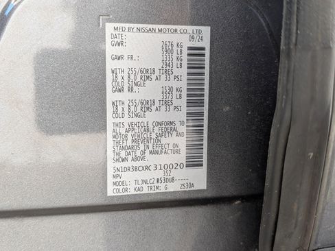 Used 2024 Nissan Pathfinder SV image 38