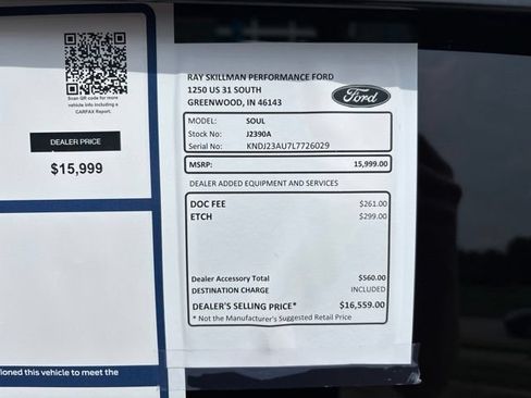 Used 2020 Kia Soul S FWD image 3