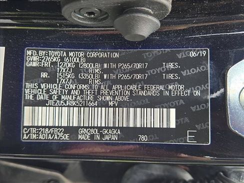 Used 2019 Toyota 4Runner SR5 RWD image 24