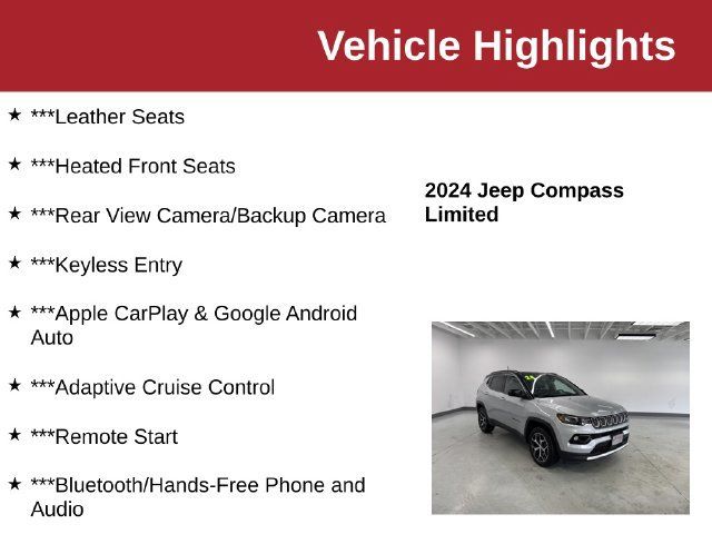 Used 2024 Jeep Compass Limited AWD/4WD image 10