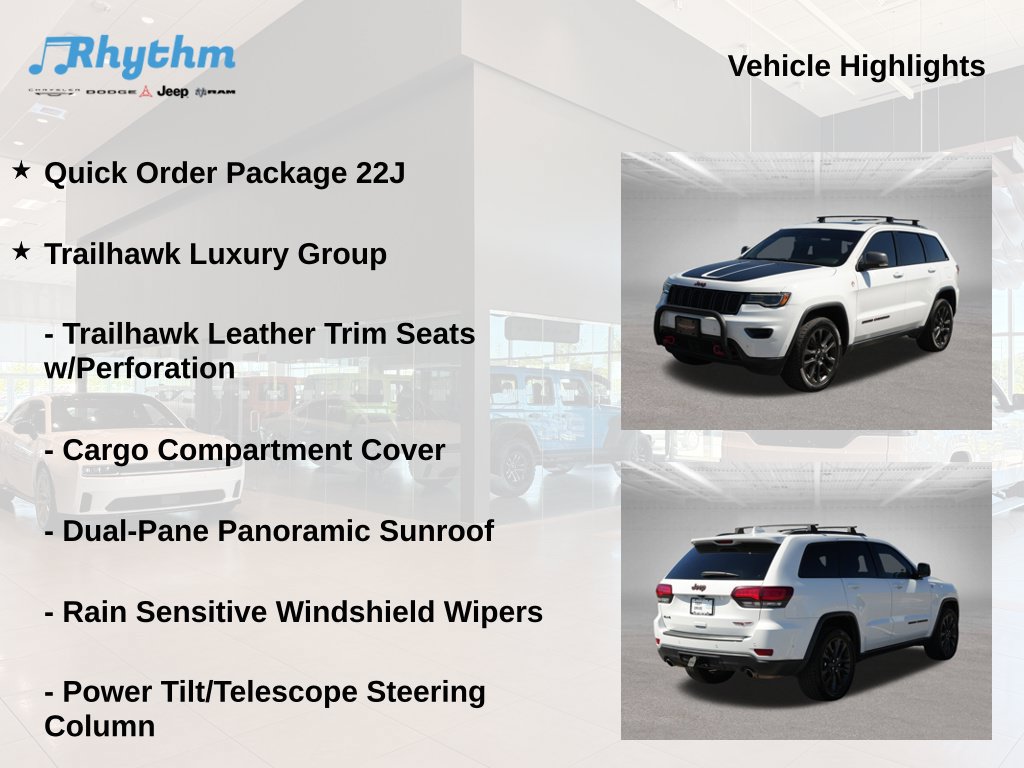 Used 2021 Jeep Grand Cherokee Trailhawk w/ Trailhawk Luxury Group AWD/4WD image 5