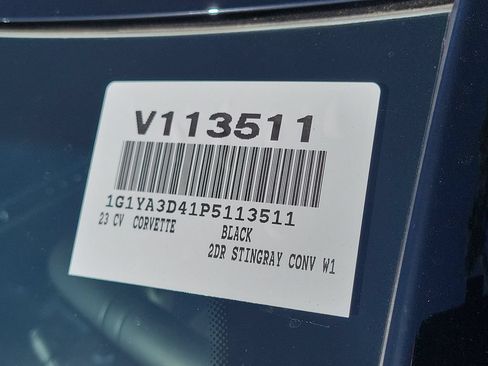 Used 2023 Chevrolet Corvette Stingray Convertible w/ 1LT RWD image 27