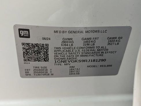 Certified 2024 Chevrolet Traverse LT image 36