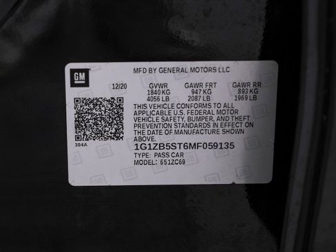 Used 2021 Chevrolet Malibu LS image 44