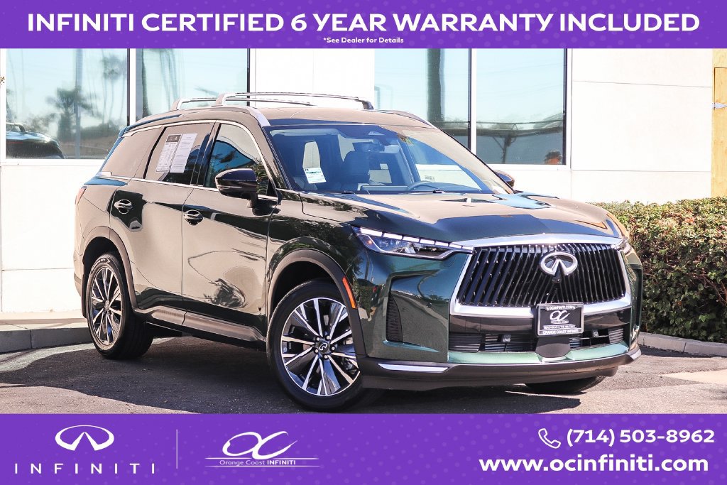 Certified 2027 INFINITI QX60 Luxe w/ Family Package FWD image 1