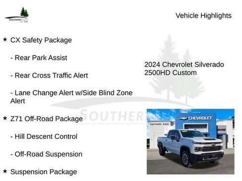 Used 2024 Chevrolet Silverado 2500 Custom w/ Custom Value Package image 30