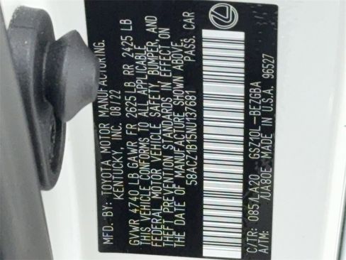 Used 2022 Lexus ES 350 image 56