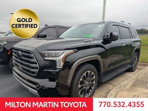Used 2024 Toyota Sequoia Limited w/ Tow Technology Package AWD/4WD image 5
