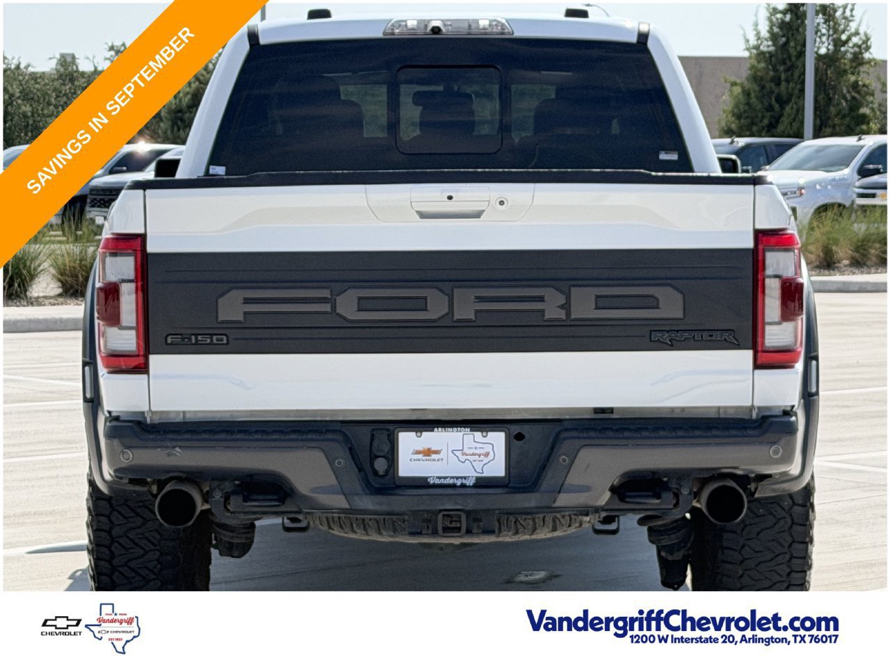 Used 2021 Ford F150 Raptor w/ Equipment Group 801A High AWD/4WD image 5