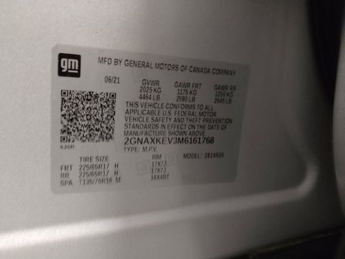 Used 2021 Chevrolet Equinox LT FWD image 33